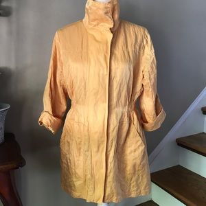 Women's Utility Jacket in Light Orange